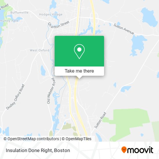 Mapa de Insulation Done Right