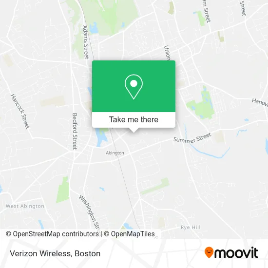 Verizon Wireless map