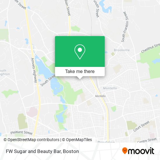 FW Sugar and Beauty Bar map