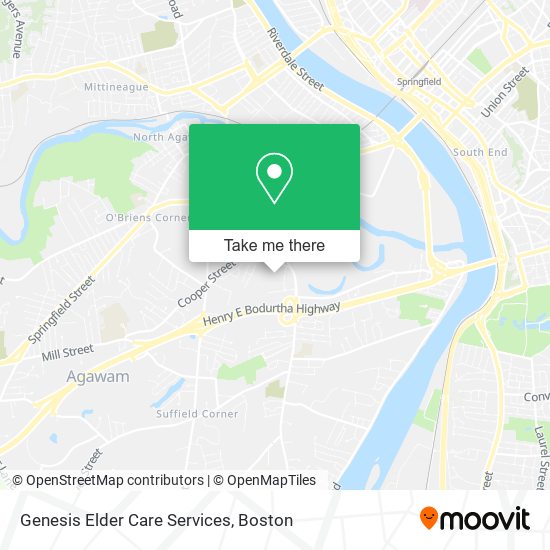 Genesis Elder Care Services map