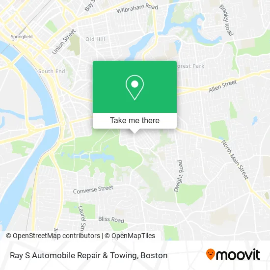 Ray S Automobile Repair & Towing map