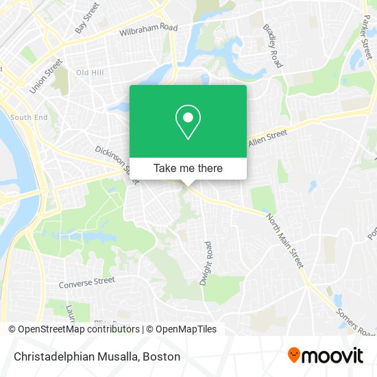 Christadelphian Musalla map