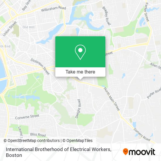 Mapa de International Brotherhood of Electrical Workers