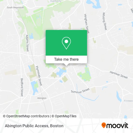 Mapa de Abington Public Access