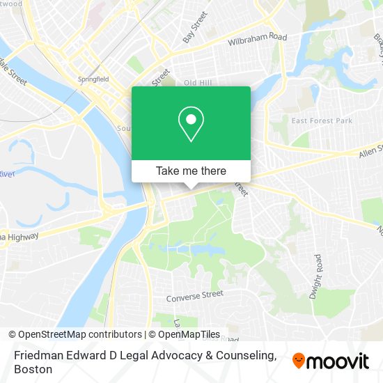 Friedman Edward D Legal Advocacy & Counseling map
