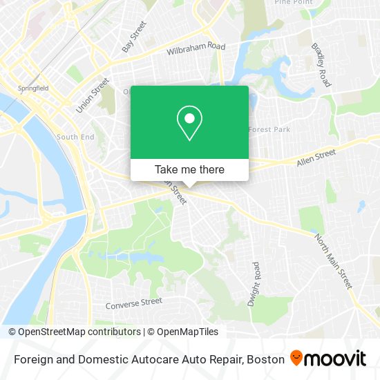 Foreign and Domestic Autocare Auto Repair map