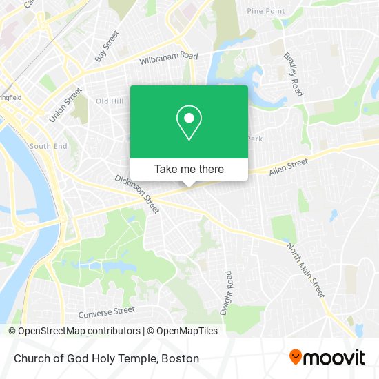 Church of God Holy Temple map