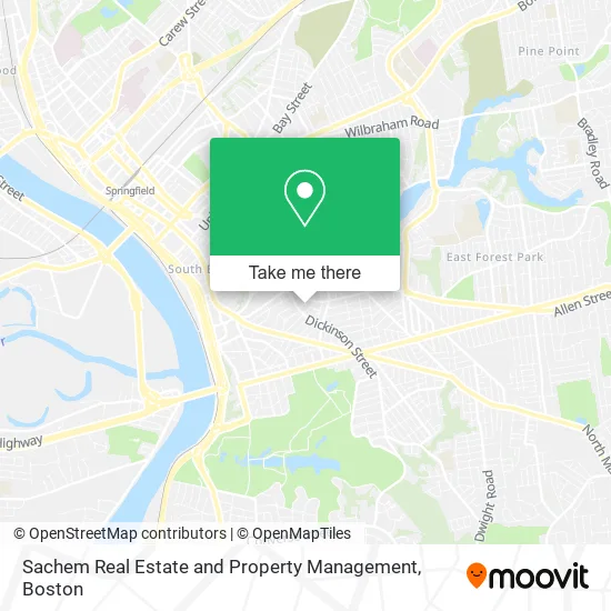 Mapa de Sachem Real Estate and Property Management
