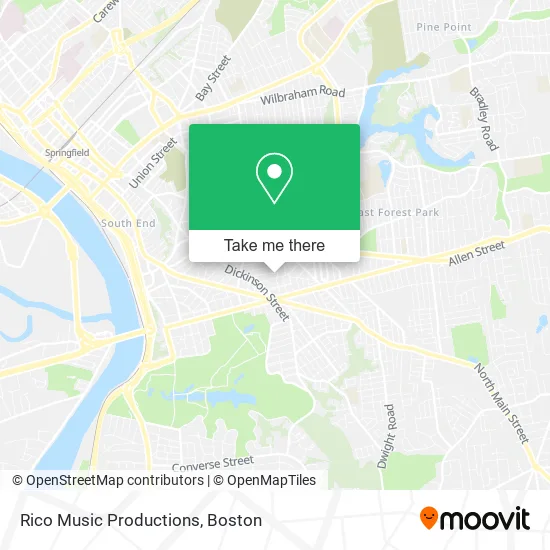 Rico Music Productions map