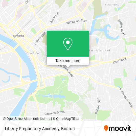 Mapa de Liberty Preparatory Academy