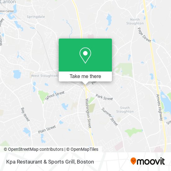 Kpa Restaurant & Sports Grill map