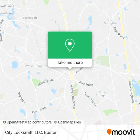City Locksmith LLC map