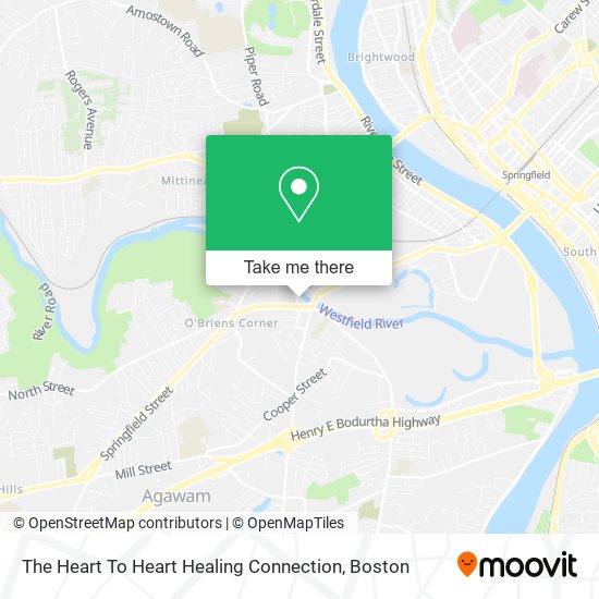 The Heart To Heart Healing Connection map