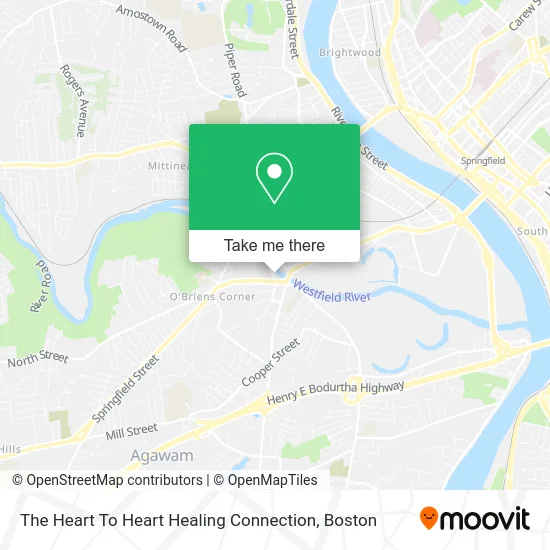 The Heart To Heart Healing Connection map
