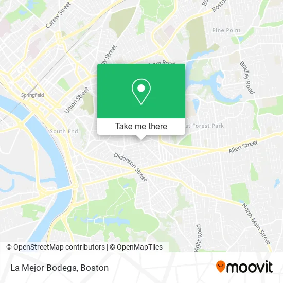 La Mejor Bodega map