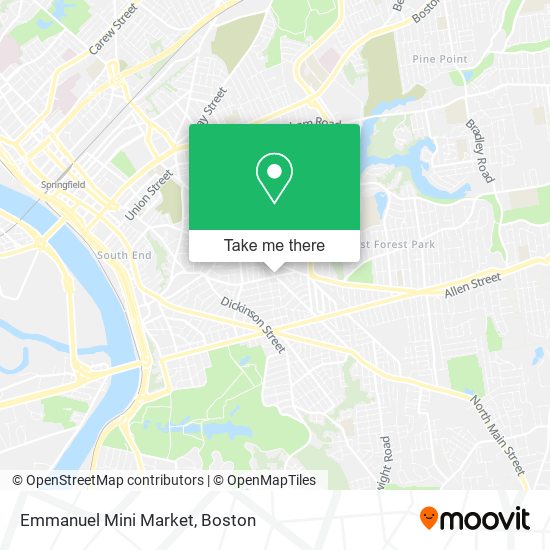 Mapa de Emmanuel Mini Market