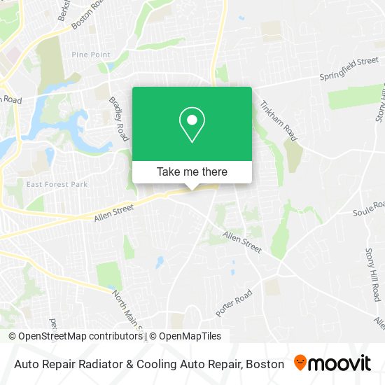 Mapa de Auto Repair Radiator & Cooling Auto Repair