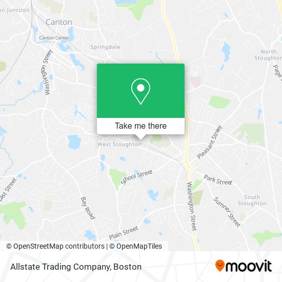 Allstate Trading Company map
