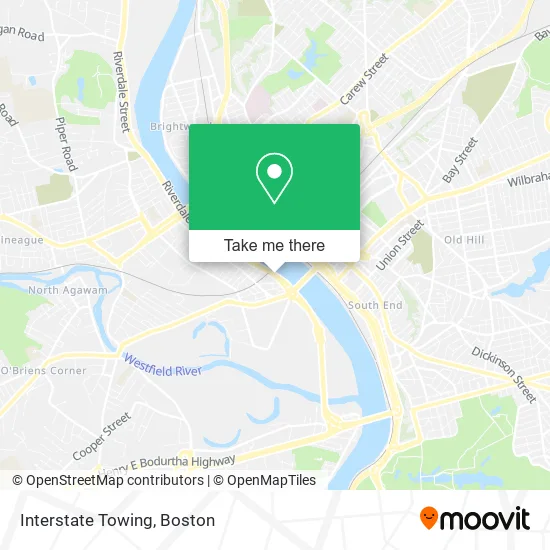 Mapa de Interstate Towing