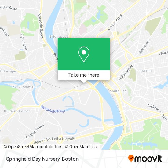Springfield Day Nursery map