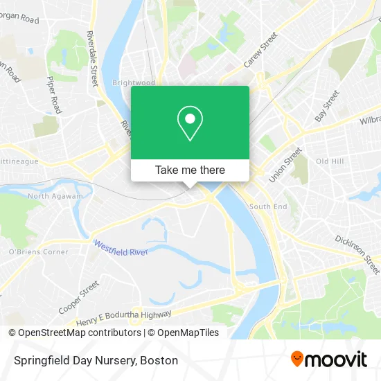Mapa de Springfield Day Nursery