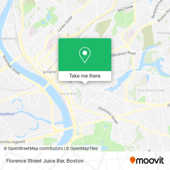 Florence Street Juice Bar map