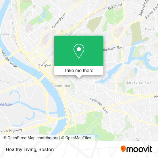 Healthy Living map