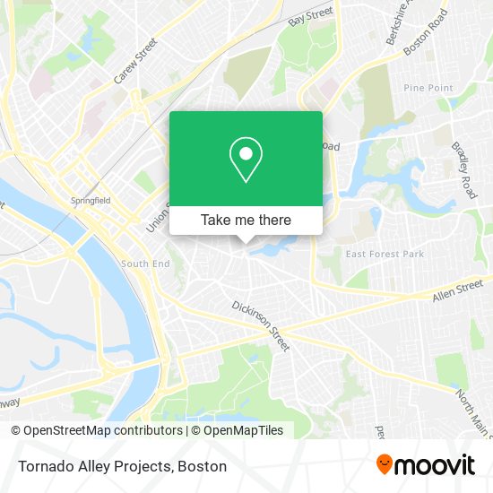 Tornado Alley Projects map