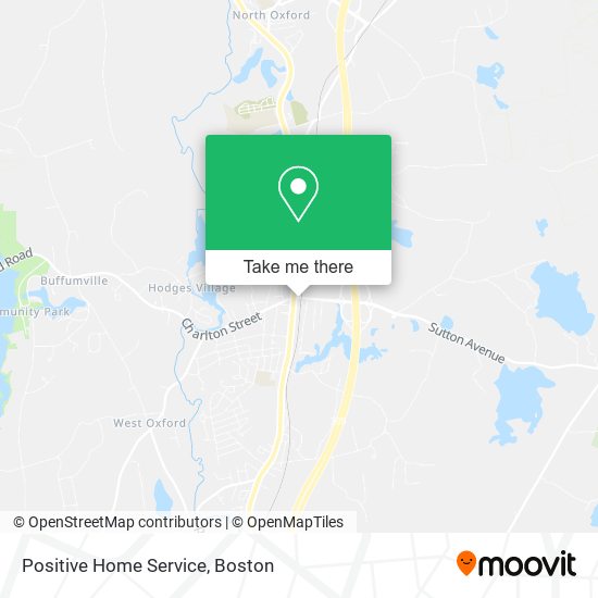 Positive Home Service map