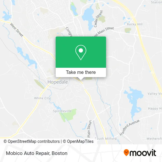 Mobico Auto Repair map