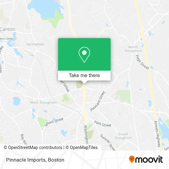 Pinnacle Imports map