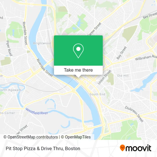 Pit Stop Pizza & Drive Thru map