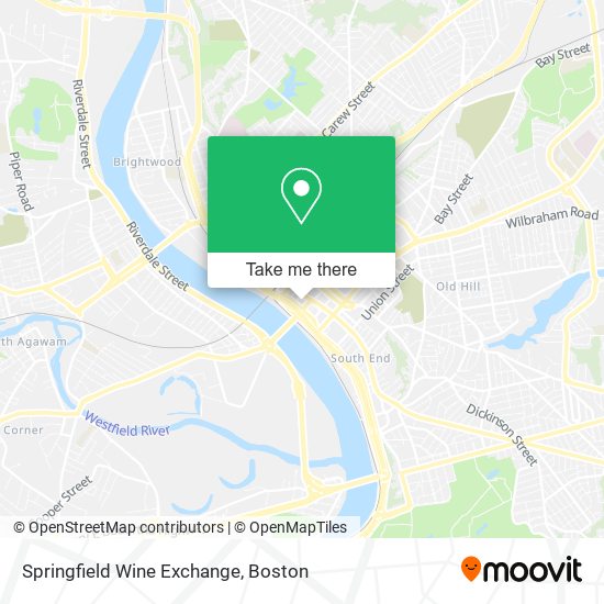 Springfield Wine Exchange map
