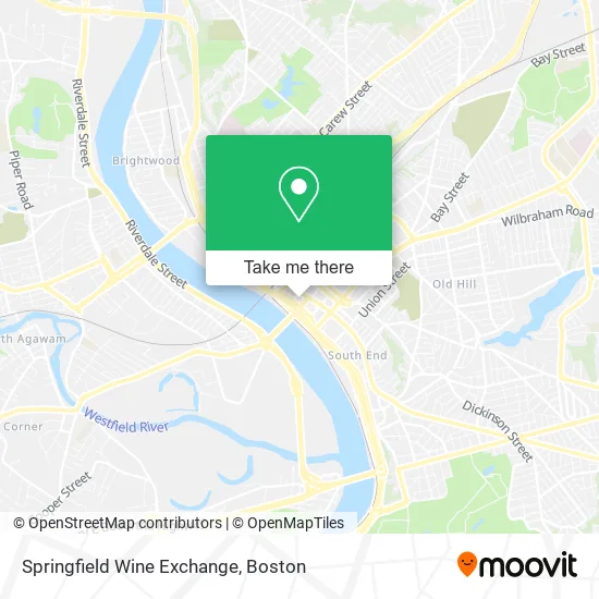 Springfield Wine Exchange map