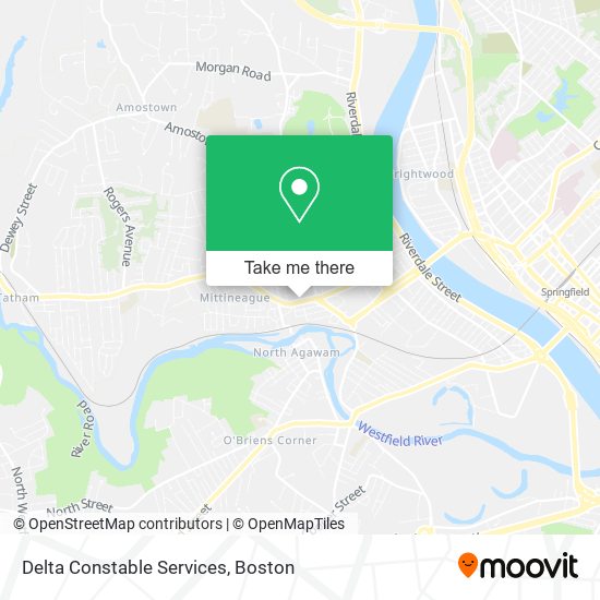 Delta Constable Services map