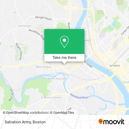 Salvation Army map