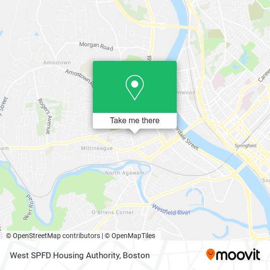 West SPFD Housing Authority map