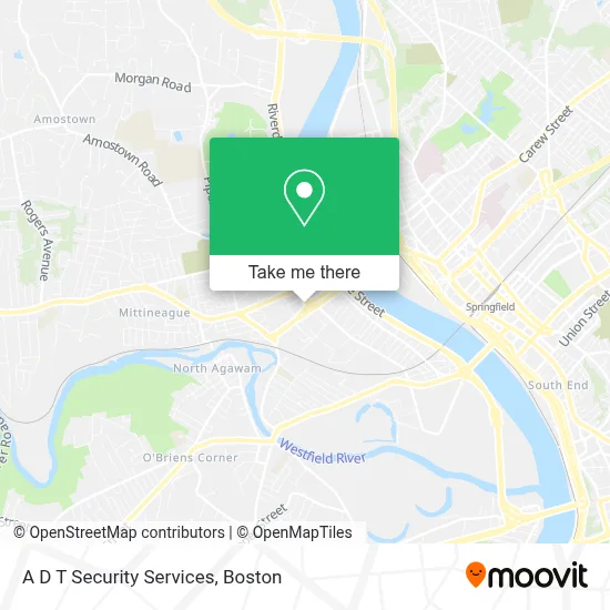 A D T Security Services map
