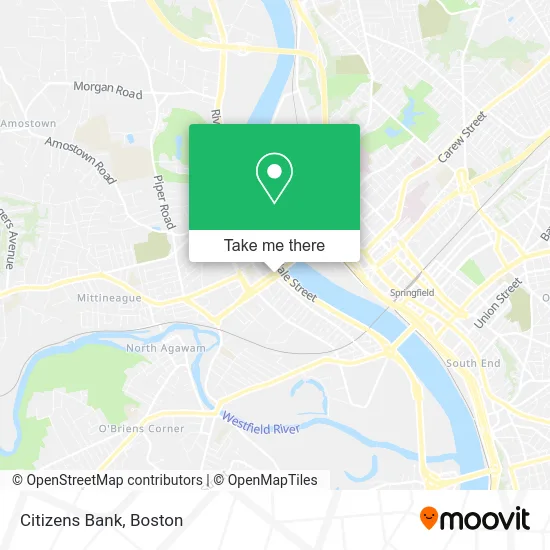 Citizens Bank map