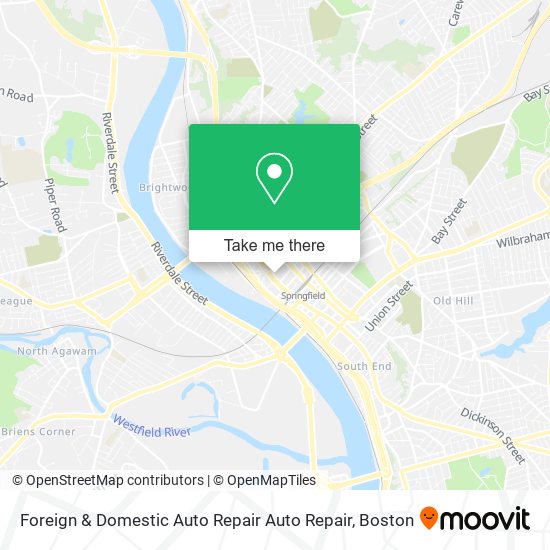Foreign & Domestic Auto Repair Auto Repair map
