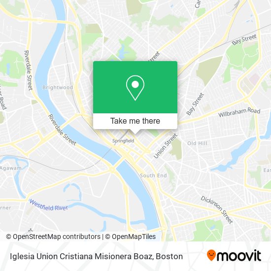 Iglesia Union Cristiana Misionera Boaz map