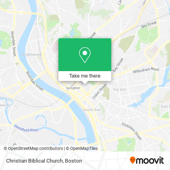 Christian Biblical Church map