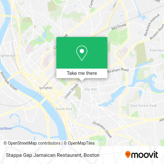 Stappa Gap Jamaican Restaurant map
