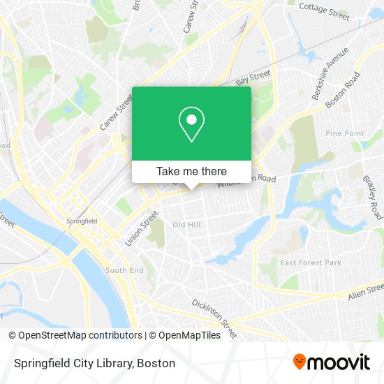 Springfield City Library map