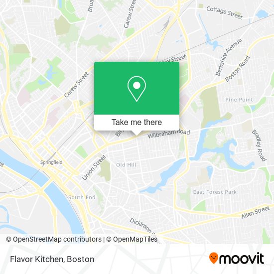 Mapa de Flavor Kitchen