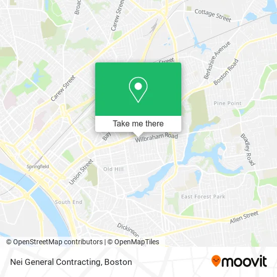 Nei General Contracting map