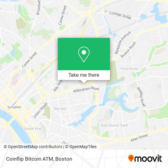Coinflip Bitcoin ATM map