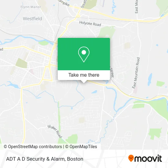 ADT A D Security & Alarm map