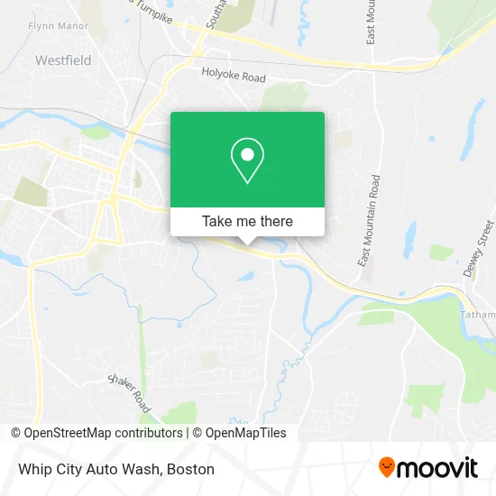 Whip City Auto Wash map