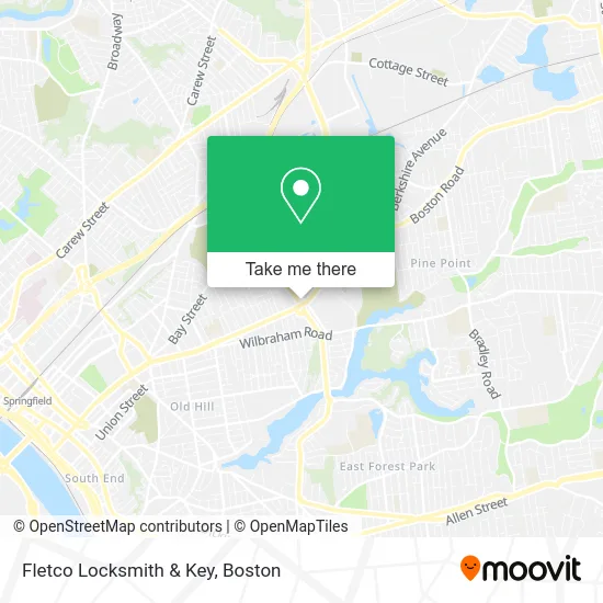 Fletco Locksmith & Key map